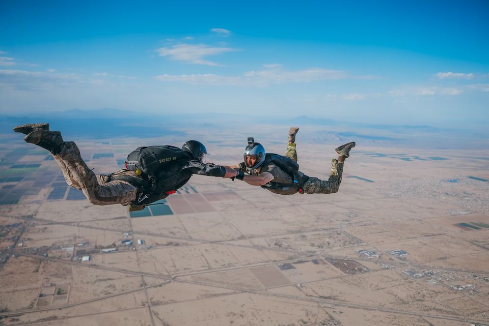 Two divers